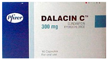 Dalacin C 300mg 16 Caps, Clindamycin